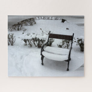 Puzzle New Snow on the armchaise