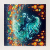 Puzzle New Years Horse (Horizontal)