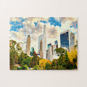 Puzzle New York à c'est le meilleur Central Park.