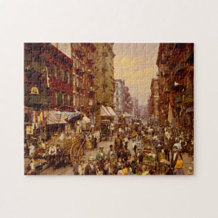 Puzzle New York - Années écoulées vers 1891.
