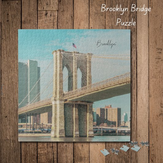 Puzzle New York Brooklyn Bridge