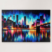 Puzzle New York City Abstrait 1103 (Horizontal)