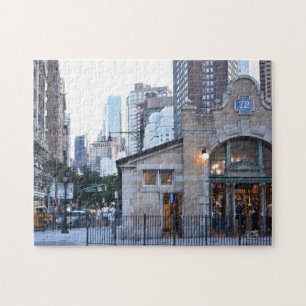 Puzzle New York City Dusk Upper West Side 72nd Street NYC