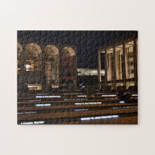 Puzzle New York City Night Lincoln Center NYC Photographi