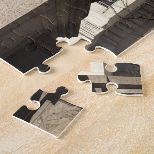 Puzzle New York City NYC Public Library Lion Statue (Côté)