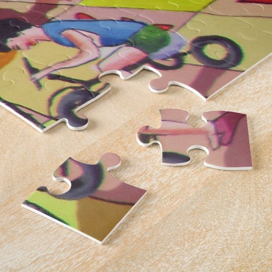 Puzzle New York City Painting Raphael Perez (Côté)