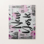 Puzzle New York City Style Design (Vertical)