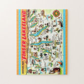 Puzzle New York Finger Lakes 11x14 (Vertical)