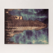 Puzzle New York Flatiron Building. (Horizontal)