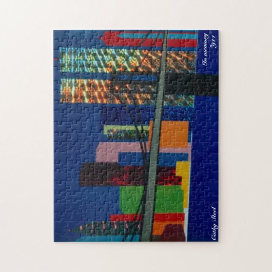 Puzzle New York "In memory 911" Legpuzzel (Verticaal)
