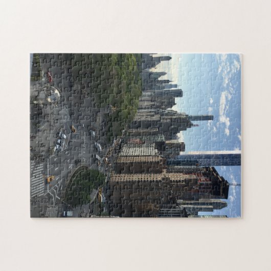 Puzzle New York Skyline. (Horizontal)