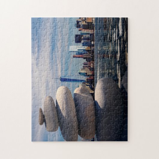 Puzzle New York Skyline. (Vertical)