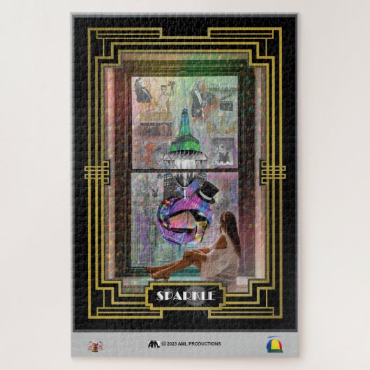 PUZZLE NEW YORK SPARKLE PHOTO 8 SECTION 2 BLANC (Vertical)