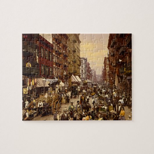 Puzzle New York Street 1890 (Horizontal)