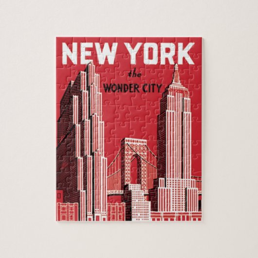 Puzzle New York The wonder ville (Vertical)