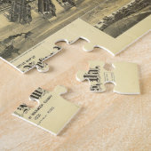 Puzzle Newport News Virginia Warwick County Map 1891 (Côté)