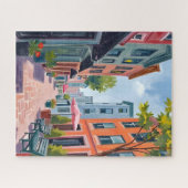 Puzzle Newport Rhode Island Painting (Horizontal)