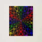 Puzzle Newton Rainbow | Arc-en-ciel Fractal Art (Vertical)