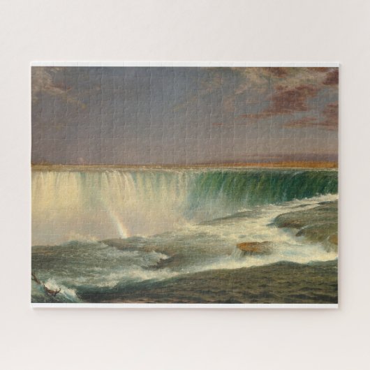 Puzzle Niagara, Cascade par l'église Frederic Edwin (Horizontal)
