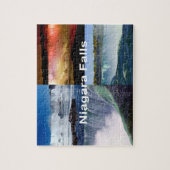 Puzzle Niagara Falls New York Photo Collage Cascade (Vertical)