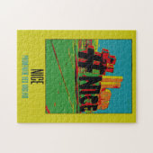 Puzzle Nice France Promenade des Anglais (Horizontal)