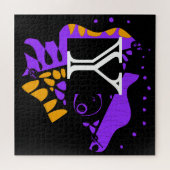 Puzzle Nid d'oiseau - Lettre initiale personnaliséeY (Horizontal)