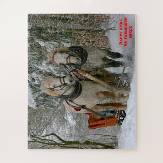 Puzzle Nièce de Noël (Vertical)