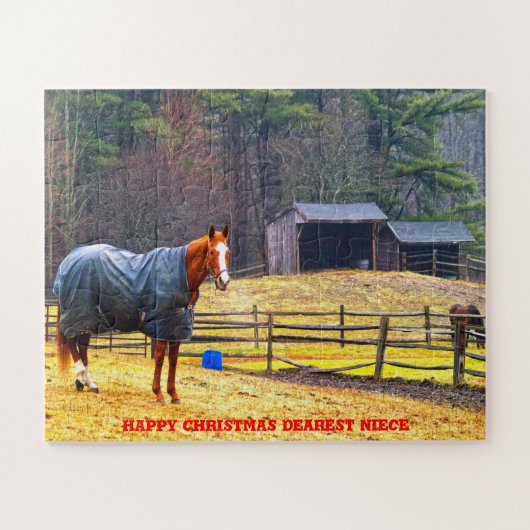 Puzzle Nièce de Noël (Horizontal)