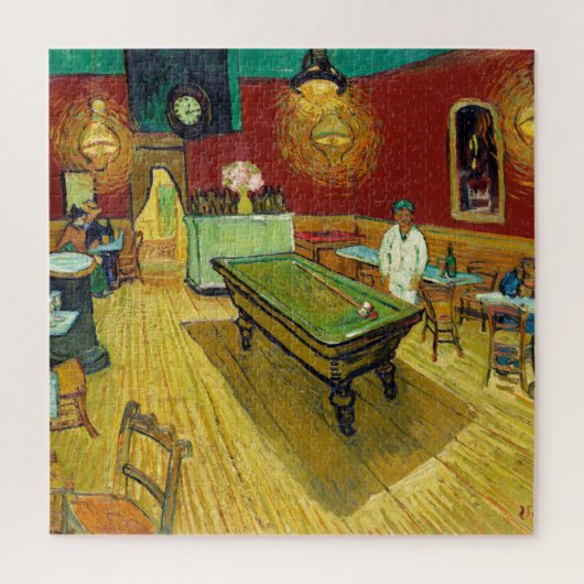 Puzzle Night Cafe - Vincent van Gogh Peinture Art (Vertical)