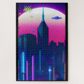 Puzzle Night Waves and Vapor Daze (Vertical)