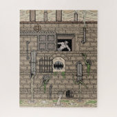 Puzzle Nightmare Factory Weird Horror Art (Vertical)