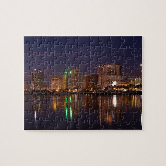 Puzzle Nightscape de baie de Manille (Horizontal)
