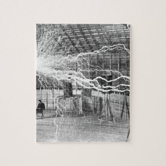 Puzzle Nikola Tesla Electricity (Vertical)