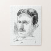 Puzzle Nikola Tesla Face (Vertical)