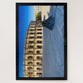 Puzzle NIMES - Arènes de Nîmes et statue (Vertical)