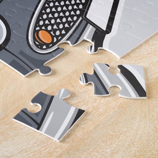 Puzzle Nissan Figaro Lapiz Grey (Côté)