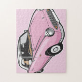 Puzzle Nissan Figaro rose (Vertical)