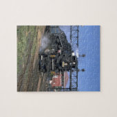 Puzzle NKP 2-8-4 Berkshire #759 avec des "_Trains (Horizontal)