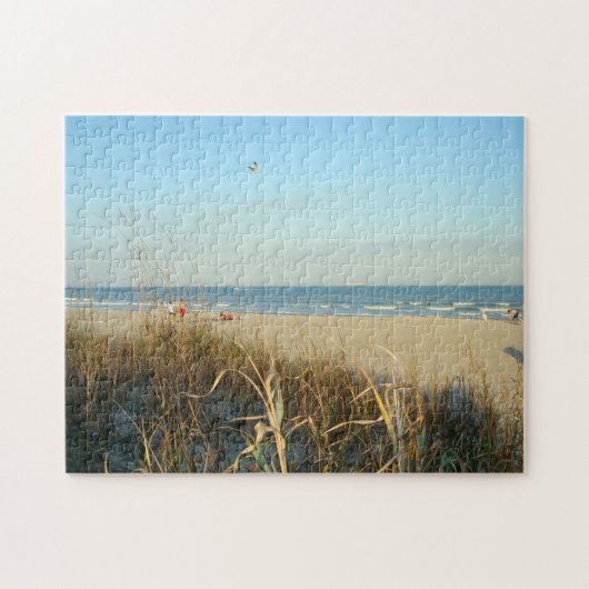 Puzzle No. 3 de scène de plage de ressort (Horizontal)