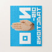 Puzzle NO Distractions ! cool lisible par un miroir (Vertical)