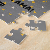 Puzzle No-Prob-Llama Drôle Mignonne Llama avec étoiles (Côté)