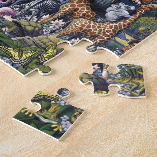 Puzzle Noahs Ark Animaux (Côté)