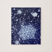 Puzzle nocturne de l'hiver (Vertical)