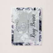 Puzzle Nocturne Floral Navy Soyez notre proposition de po (Vertical)