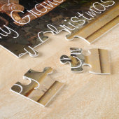 Puzzle Noël à mon grand-fils. (Côté)