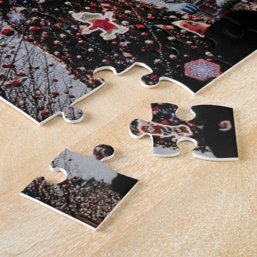 Puzzle Noël à moscou (Côté)