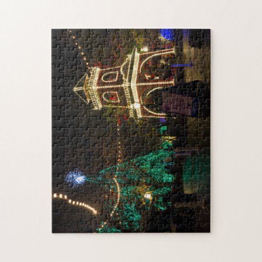 Puzzle Noël À Silver Dollar City (Vertical)