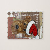 PUZZLE NOËL AIREDALE (Horizontal)