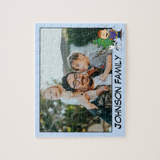 Puzzle Noël | Ajouter Votre Nom (Vertical)