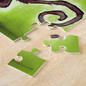 Puzzle Noël au chimpanzé (Côté)